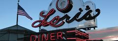 Вывеска ресторана «Lori’s Diner» в районе Fisherman’s Wharf.